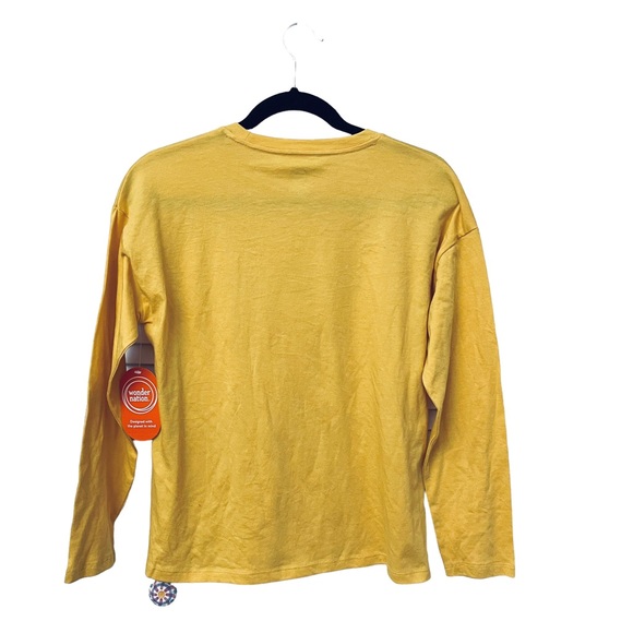 3 For $15‼️ BUNDLE & SAVE NWT‼️Wonder Nation Women’s Yellow Long Sleeve Size XL - Picture 2 of 9